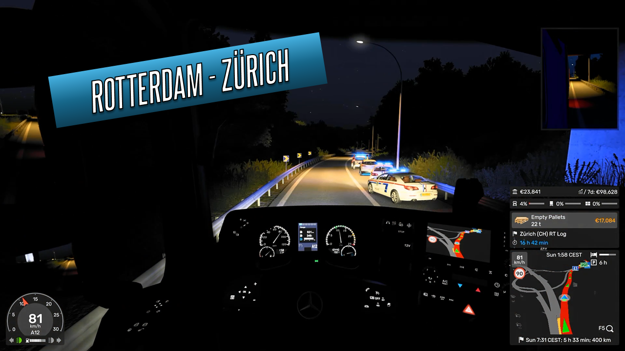 Rotterdam to Zurich | Night Drive!5 min read